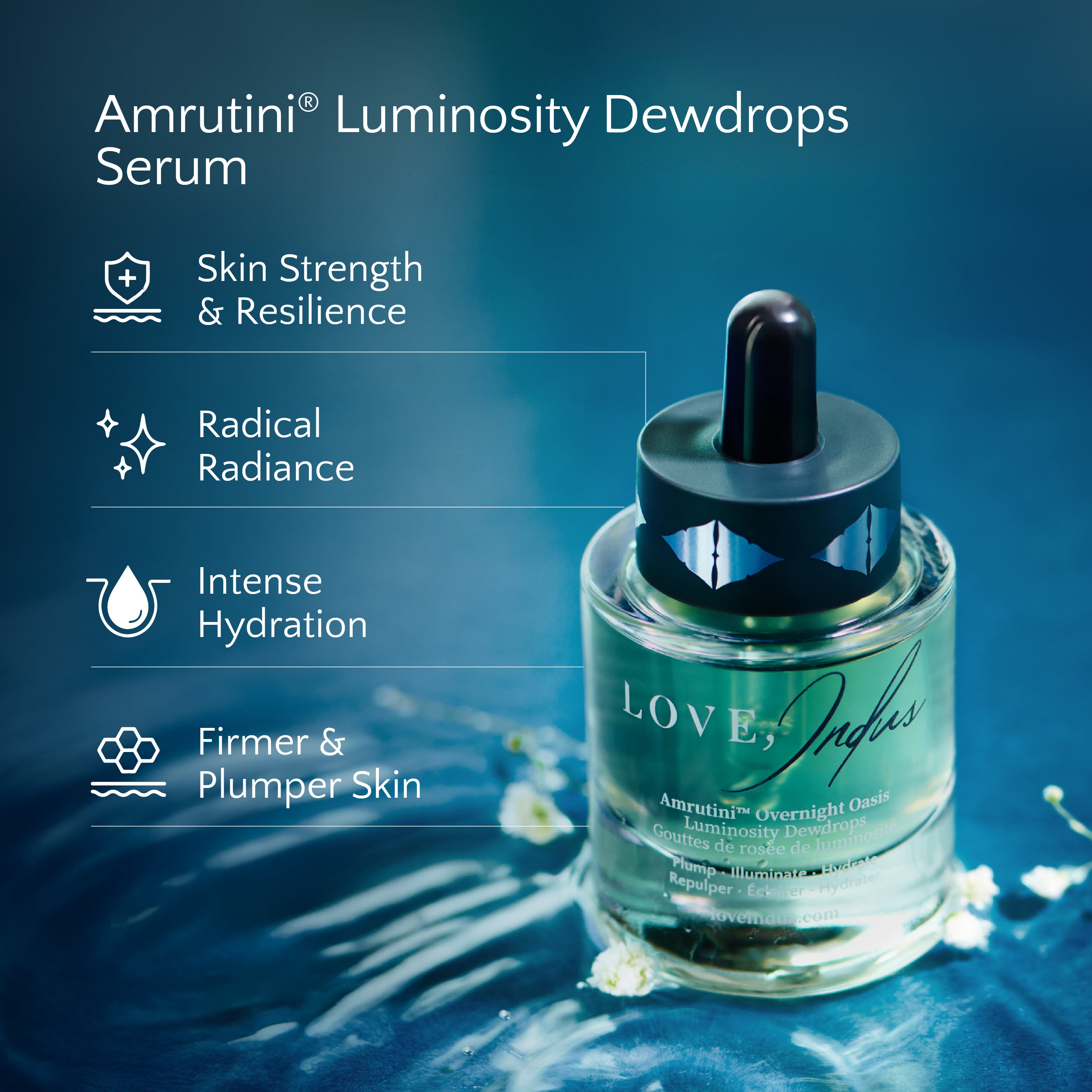Amrutini® Luminosity Dewdrops Serum