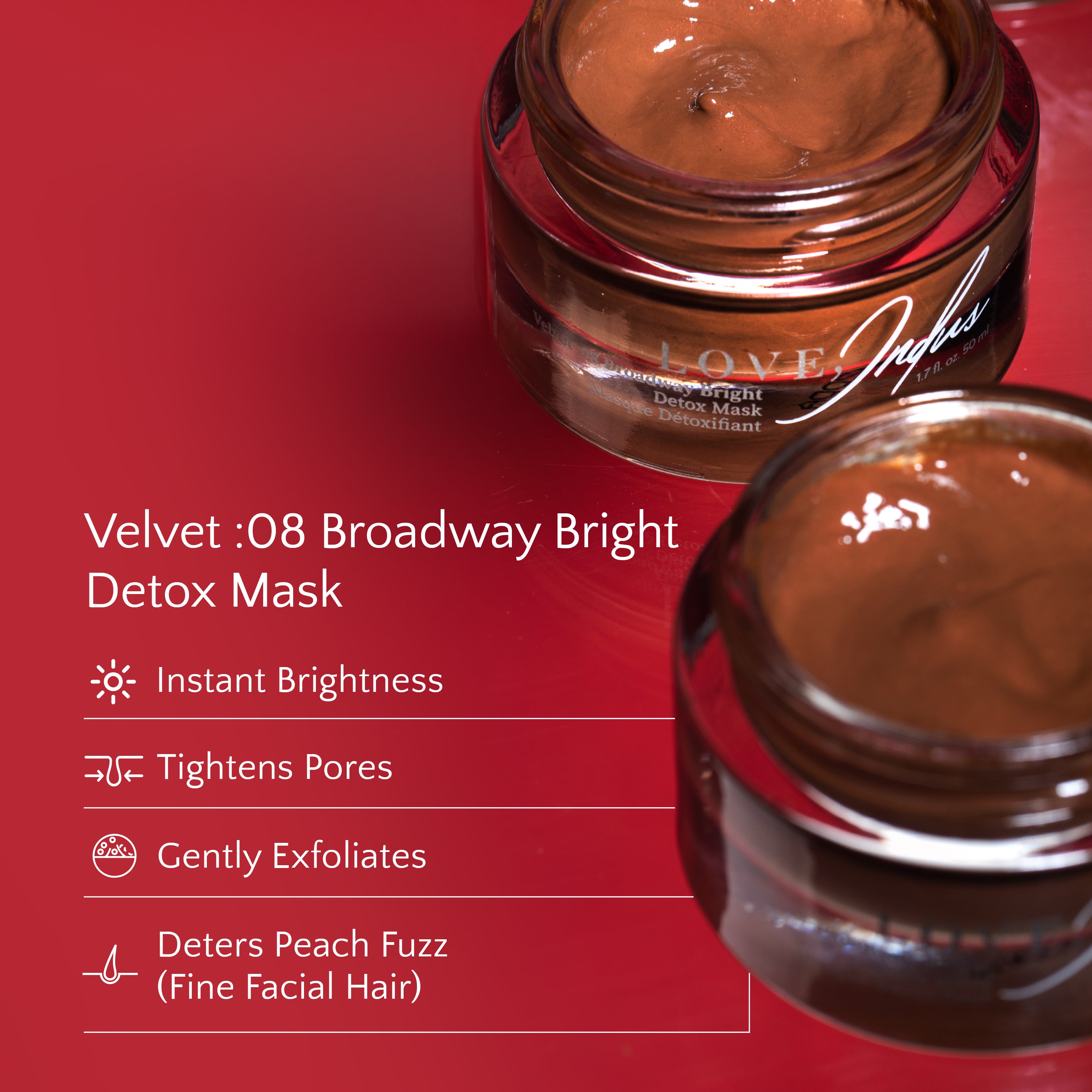 Velvet :08 Broadway Bright Detox Mask