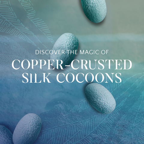 Copper Crusted Silk Cocoons