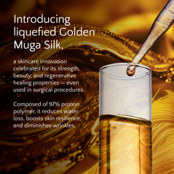 Amrutini® Radiance - Home and Away Set - liquefied Golden Muga Silk